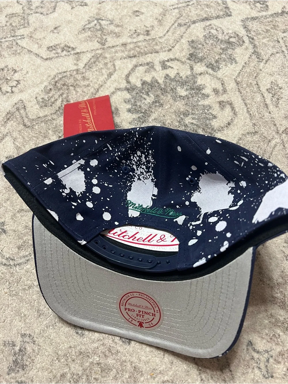 Seattle Mariners Splatter snapback hat